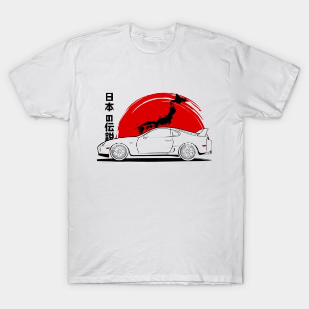 JDM Supra T-Shirt by turboosted